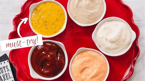 5 amazing dipping sauces in 5 minutes or less - Vanitas Kitchen