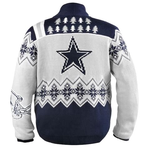 Dallas Cowboys Ugly Sweater Cardigan - NFLShop.com