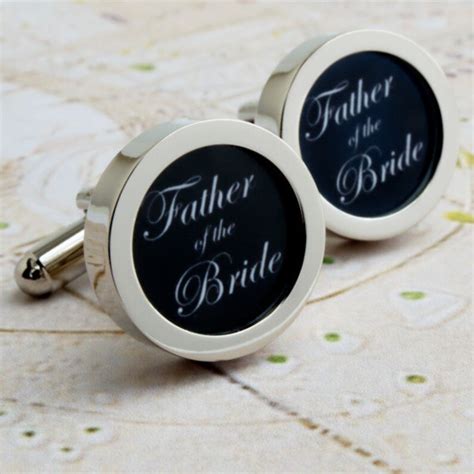 Father of the Bride Cufflinks Wedding Party Cufflinks in - Etsy