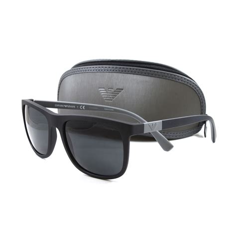 Emporio Armani // Men's EA4079 Sunglasses // Matte Black - Emporio ...