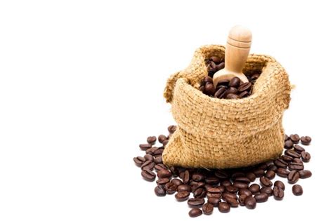 Granos de café orgánicos. | Foto Premium