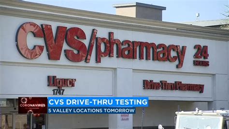 COVID-19 drive-thru testing sites to open at 4 Valley CVS pharmacies ...