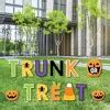 Big Dot Of Happiness Trunk Or Treat - Yard Sign Outdoor Lawn Decorations - Halloween Car Parade ...