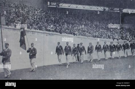 Turkey during the 1928 Summer Olympics opening ceremony Stock Photo - Alamy