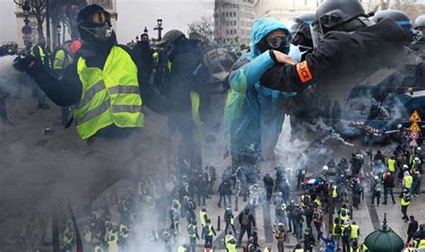 Paris riots LIVE updates: CHAOS ON STREETS as Macron protests SPIRAL ...