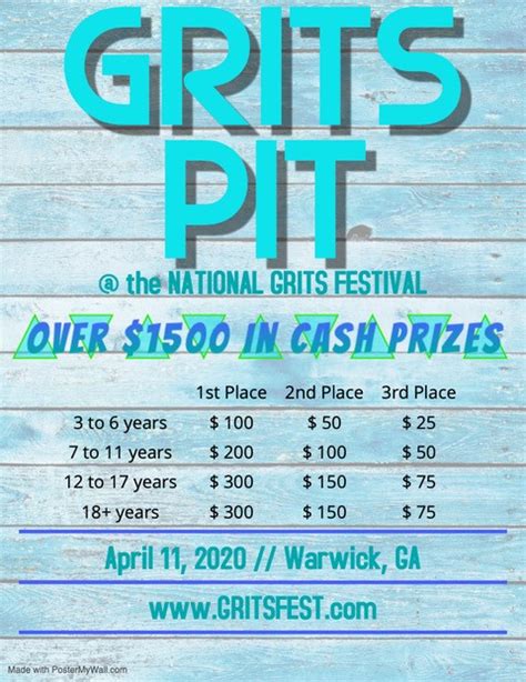 Contests | National Grits Festival