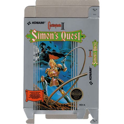 Nintendo NES Box for Castlevania IISimon's Quest For Sale | DKOldies