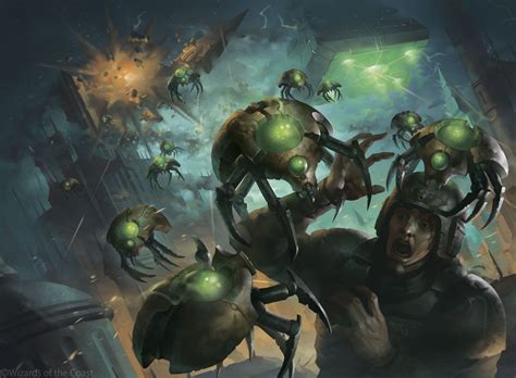 Canoptek Scarab Swarm - Art by Alexey Kruglov - 40K Gallery | Warhammer ...