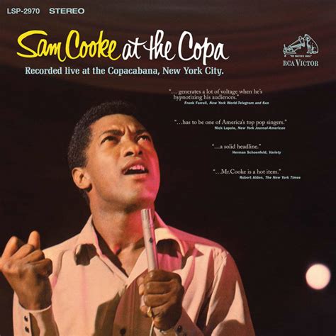 Sam Cooke's later albums reissued on vinyl