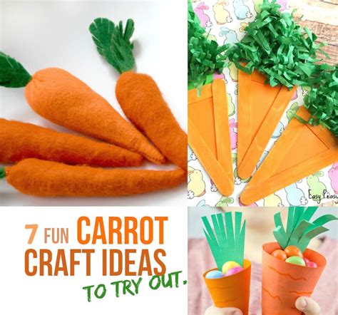 Carrot Craft Ideas To Make This Spring - AppleGreen Cottage