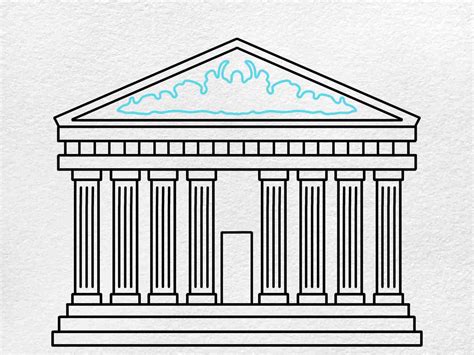 How to Draw the Parthenon - HelloArtsy