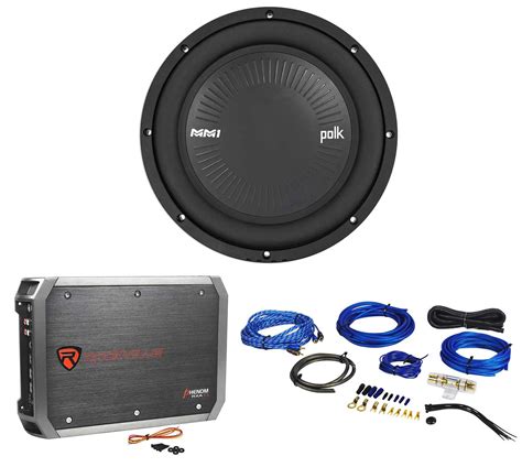 Polk Audio MM1042SVC 10” 1200 Watt SVC Car Audio Subwoofer+Amplifier ...