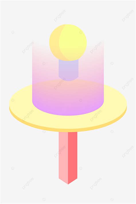 2 5d Illustration Vector Hd PNG Images, 2 5d Yellow Light Bulb ...