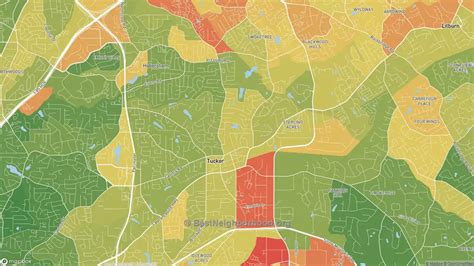 The Best Neighborhoods in Tucker, GA by Home Value | BestNeighborhood.org