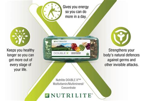 Amway Nutrilite DOUBLE X Tray 31-Day Supply Price Harga Di, 54% OFF