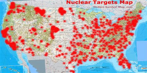 U.S. Nuclear Target Map! Do You Live In a Death Zone? - Freedoms Phoenix