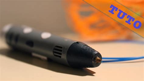 3DPEN - COMMENT UTILISER UN STYLO 3D ? - YouTube