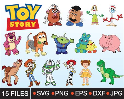 Toy Story Characters Clipart