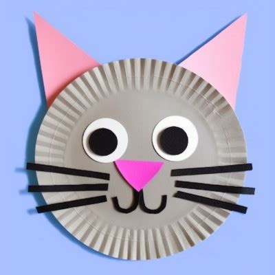 Easy Cat Paper Plate Craft for Kids | Creative DIY Activity