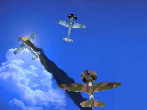 Spitfire Vs ME-109 fighters by Rafe15 on DeviantArt