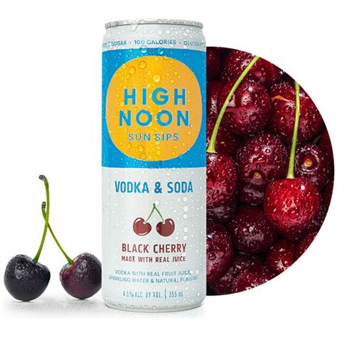 HIGH NOON SUN SIPS BLACK CHERRY – Water Street Wines & Spirits