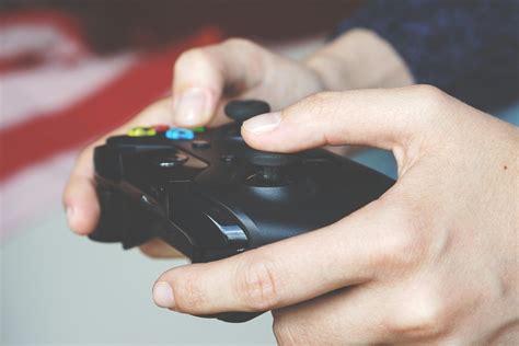 Black Video Game Controller · Free Stock Photo