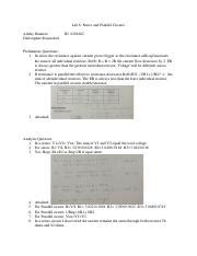 Understanding Series and Parallel Circuits: Lab 6 Insights and | Course ...