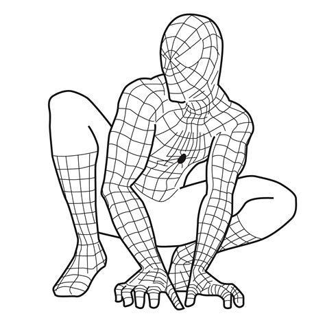 Free Printable Spiderman Coloring Pages For Kids