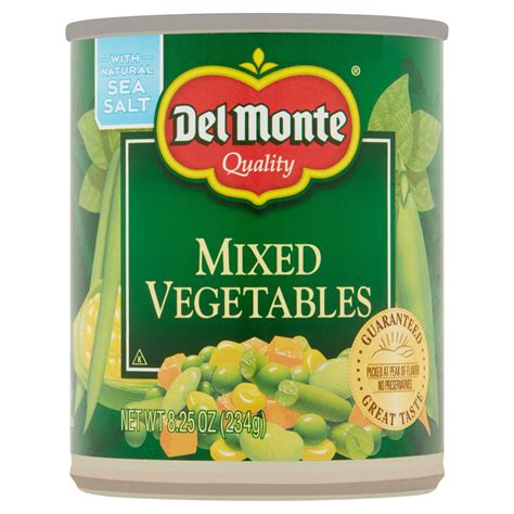 Buy Del Monte Canned Mixed Vegetables, 8.25 oz, Can Online in India ...