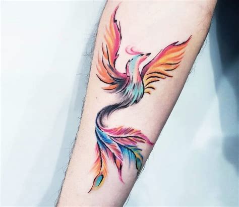 Phoenix bird tattoo by Ilaria Tattoo Art | Post 28581