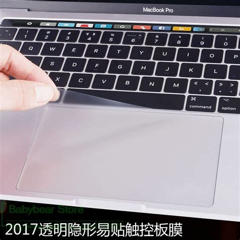 High Clear Touchpad Protective film Sticker Protector for Apple macbook air 13 pro 13.3 15 ...