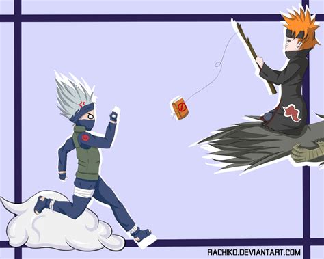 Kakashi vs. Pain by Rachiko on DeviantArt