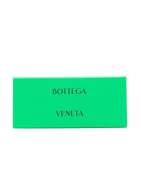 Bottega Veneta Black Square-frame Logo-plaque Sunglasses | ModeSens