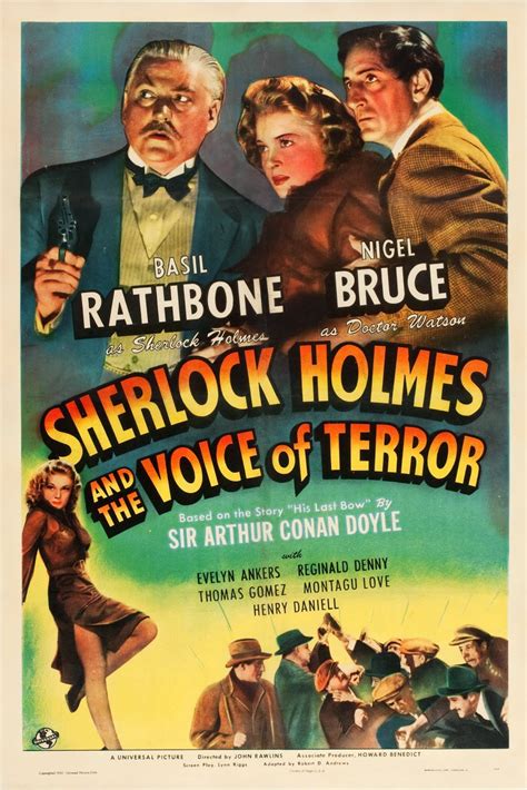 Pop Culture Safari!: Vintage Sherlock Holmes movie posters!