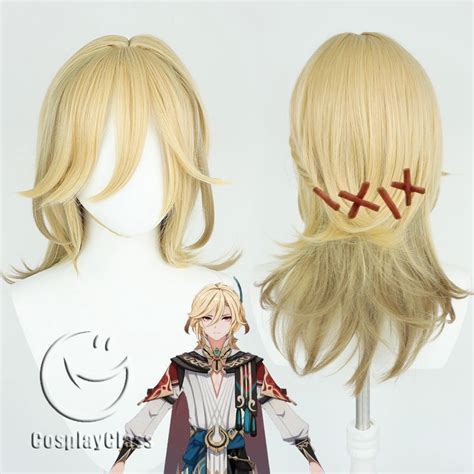 Genshin Impact Kaveh Cosplay Wig - CosplayClass