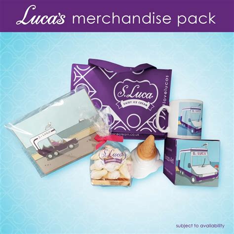 Luca’s Merchandise Pack - S Luca Ice Cream