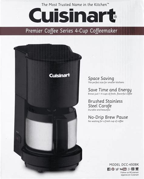 cuisinart 4 cup coffee maker