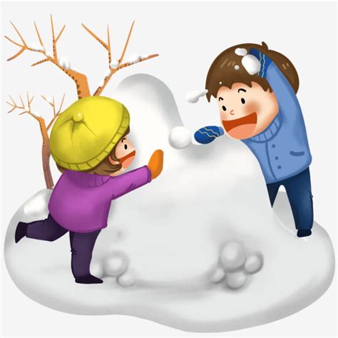 Snowball White Transparent, Winter Snowball Cartoon Child, Snowball Clipart, Winter, Snowball ...