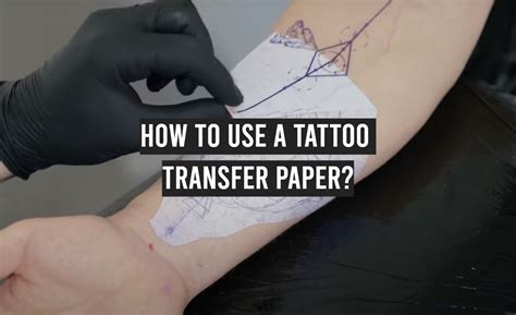 How To Draw On Tattoo Transfer Paper