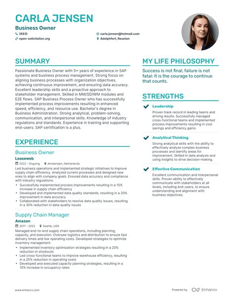 3 Business Owner Resume Examples & How-To Guide for 2024