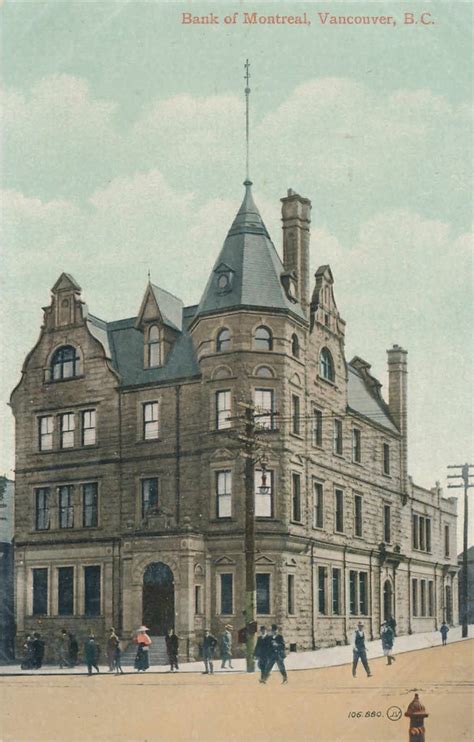 Postcard: Bank of Montreal, c.1910 | "Bank of Montreal, Vanc… | Flickr