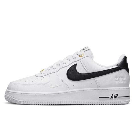 Nike Air Force 1 07 LV8 White Black - 40th Anniversary DQ7658-100 ...