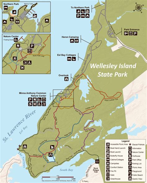 Wellesley Island State Park Map - Ontheworldmap.com