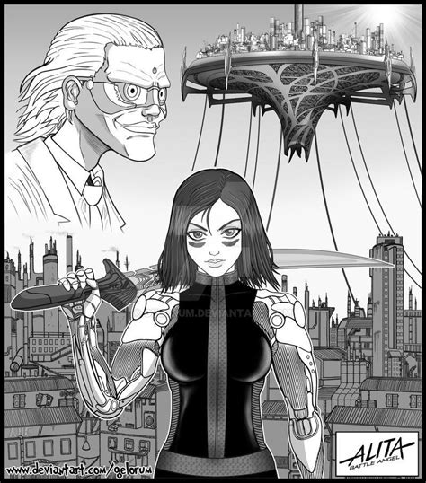 Alita: Battle Angel (Manga Version) by Gelorum on DeviantArt