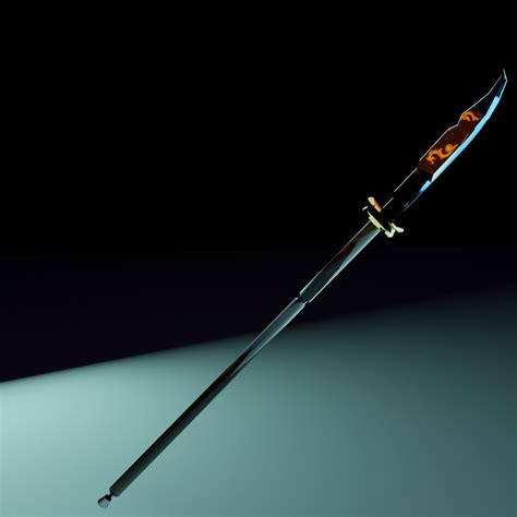 Naginata | CGTrader