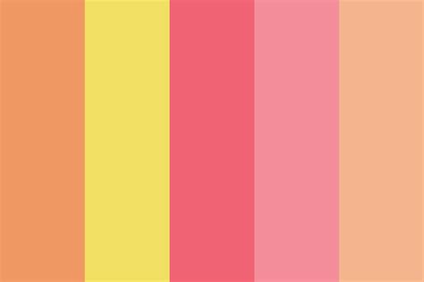 Pastel Warm Color Palette