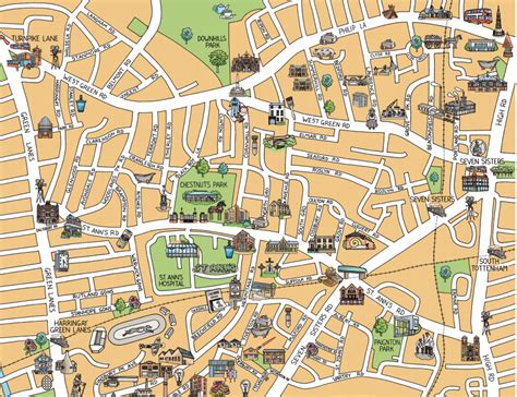 History Map of South Tottenham – Mapping London