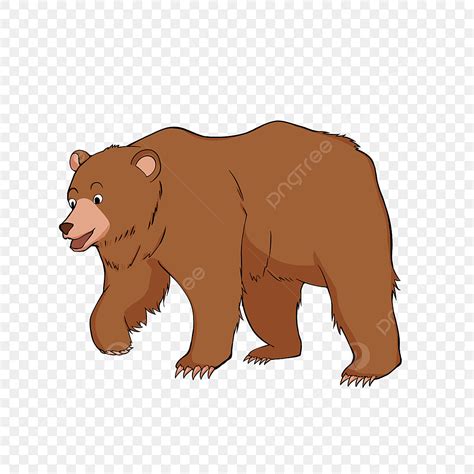 Brown Teddy Bear Clipart Transparent PNG Hd, Hand Drawn Stickers Brown Bear Clipart, Bear ...