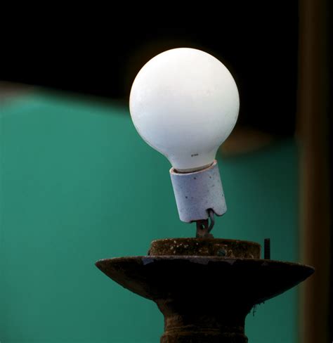 Bare Light Bulb Free Stock Photo - Public Domain Pictures