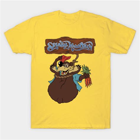 Splash Mountain Brer Bear - Splash Mountain - T-Shirt | TeePublic